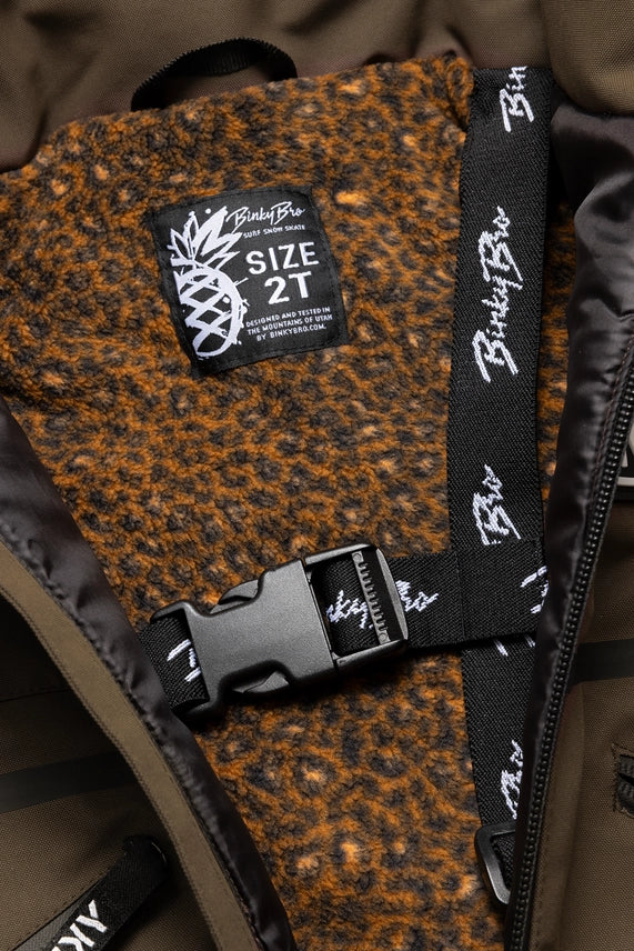 Monosuit BinkyBro, enfant, 99-90, chocolat, (6 ans)