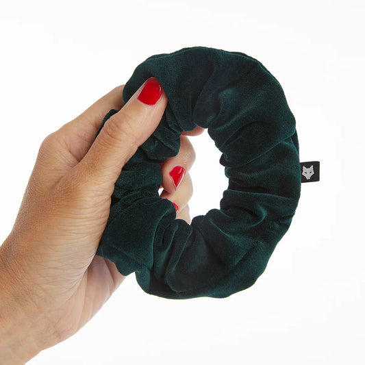 CHOUCHOU VELOURS Vert forêt