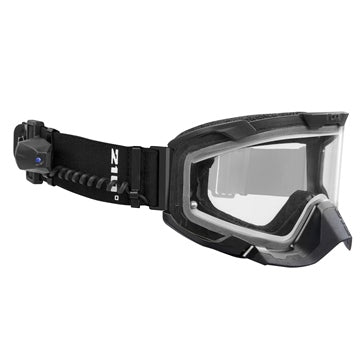 CKX Lunettes 210° électrique isolée pour sentier Noir mat, CASQUE TITAN
