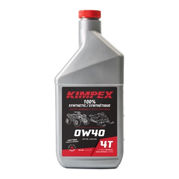 Kimpex Huile à moteur Motoneige/VTT 4-S100, 946ML