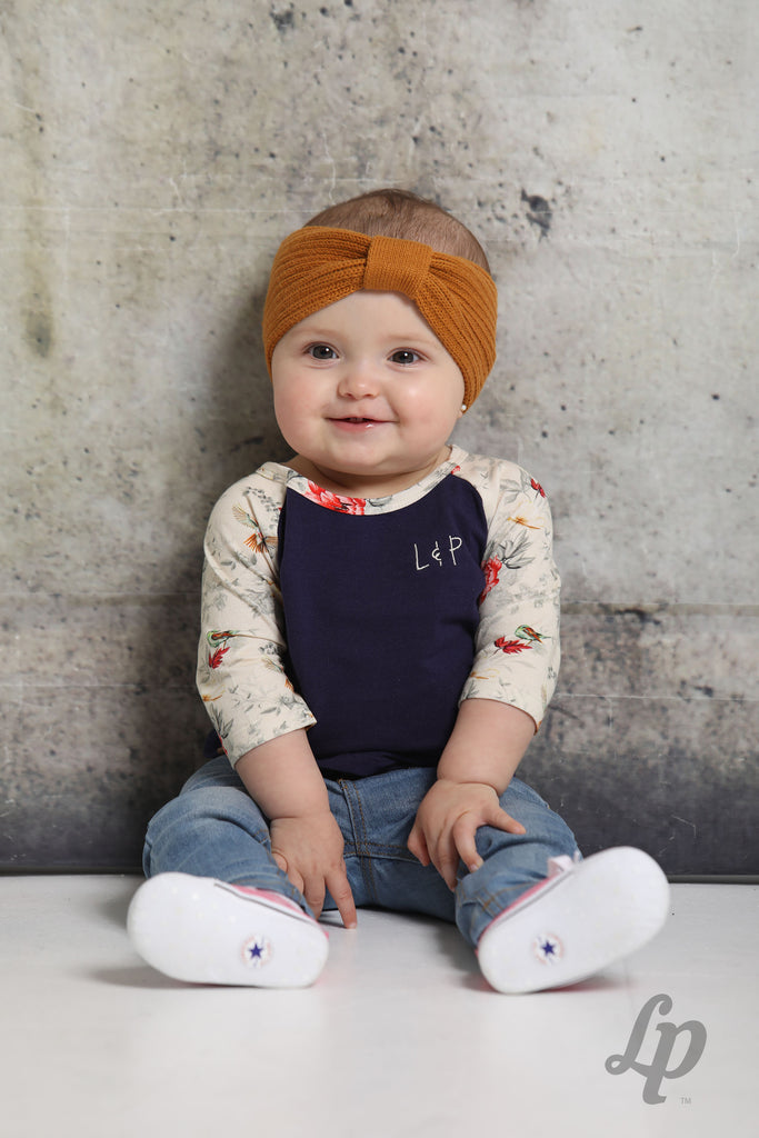 Bandeau de tête en tricot pour bébés, enfants et adultes