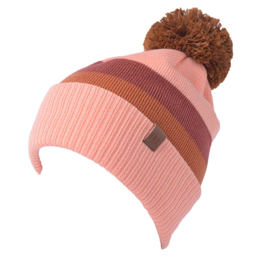 TUQUE EN TRICOT (WHISTLER '22 ROSE) (5-8ans)